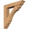 Ekena Millwork Olympic Traditional Smooth Bracket w/ Offset Brace, Western Red Cedar, 7 1/2"W x 38"D x 38"H BKT0806X38X38OLY01SWR - alternate 1
